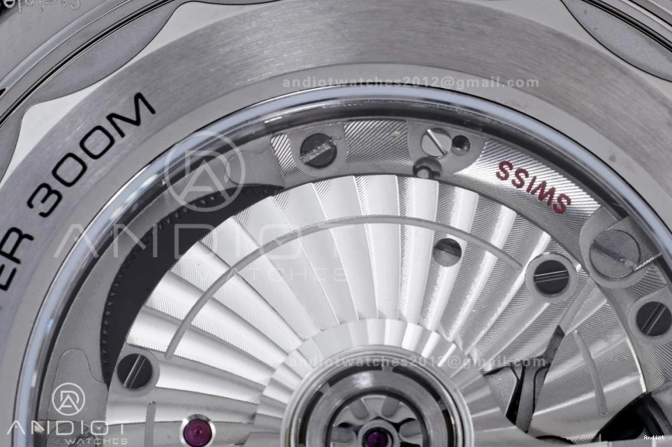 SA8806 Black Seamaster 1:1 2025 VSF Best Dial Bracelet 300 on New SS Edition Mesh 0107